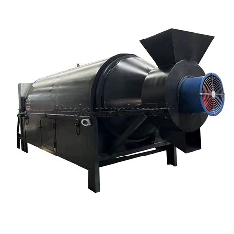 Gas Heated Palm Nut Dryer Distillers Grains Rotary Drum Dryer Price