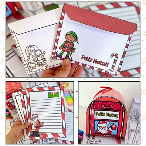 Como Fazer Cartinhas De Natal - Kit “Cartinhas de Natal” – Cultivando Ideias Pedagógicas: Nutrindo o ...