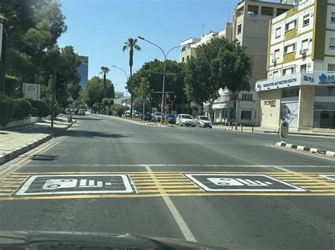 Road markings warn of traffic cameras | Cyprus Mail