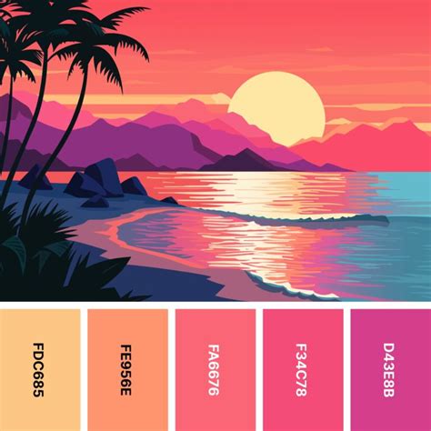 30 Warm Color Palettes for Cozy Designs | Color Meanings