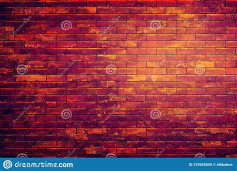 Brick Wall. Old Vintage Brick Wall Pattern Stock Illustration - Illustration of regular, vintage ...