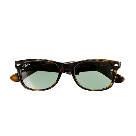 Ray-ban New Wayfarer Sunglasses in Brown for Men (tortoise) | Lyst