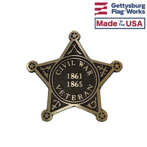 Civil War Universal Veteran Grave Marker