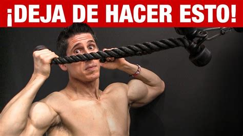 ¡para De Hacer Jalon A La Cara Face Pull Así Salva A Un Amigo