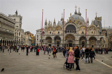 Pogled Na Ceo Trg Svetog Marka U Veneciji Italija KASADOO