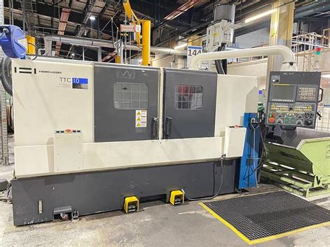 Used 2011 Hwacheon TTC 10 Twin Spindle CNC Lathe 3 For Sale In Navi