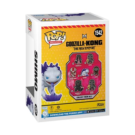 Godzilla X Kong The New Empire Shimo With Ice Ray Funko Pop Vinyl