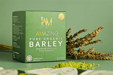 I Am Amazing Pure Organic Barley Powdered Drink Mix From Australia