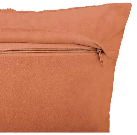 Coussin Tuft Inca X Cm Terracotta