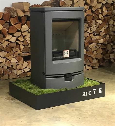 Charnwood Arc 7kw Wood Burning Multifuel Ecodesign Stove Central