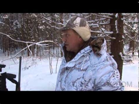 Охота с флажками на волка - YouTube