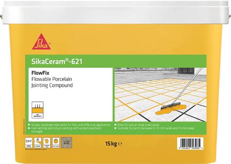 Sika Sikaceram Flowfix Jointing Compound For Flowable Porcelain