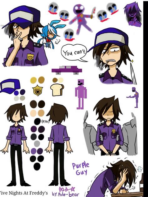 Purple Guy By Pole Bear On Tumblr Five Nights At Freddy S Friday