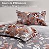 Amazon Djy Brown Comforter Set Queen Botanical Leaves Comforter