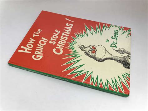 Dr Seuss How The Grinch Stole Christmas First Uk Edition 1973 A Superb Copy