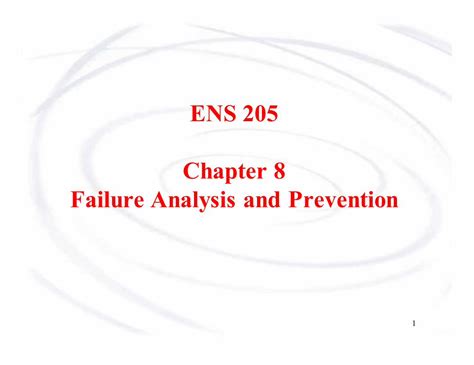 Pdf Ens Chapter Failure Analysis And Preventionlibvolume Xyz