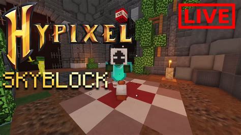 Playing Dungeons With Viewers Hypixel Skyblock Live Youtube