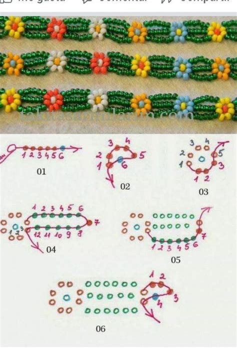 Как плести бисером браслеты схемы для начинающих 98 фото