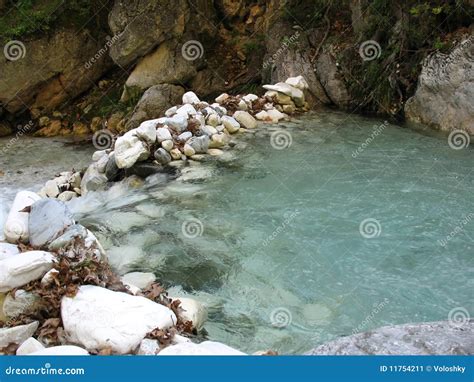 Rock Dam stock image. Image of waving, motion, blue, waterfall - 11754211