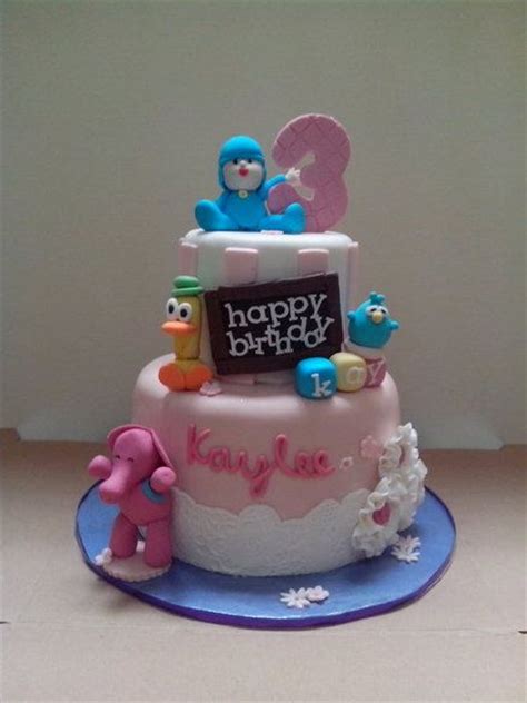 Pocoyo Channel Cake Bakery Birthday Cake Tv Channels Cake Ideas