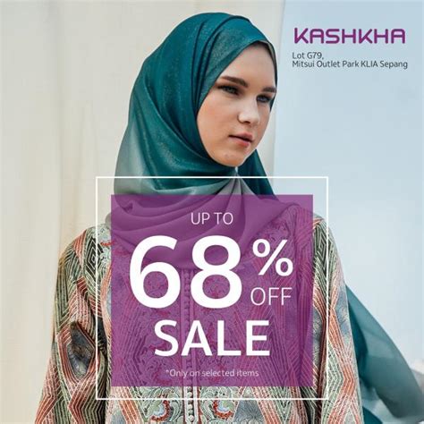 Kashkha Mop Klia Th Anniversary Sale Up To Off At Mitsui Outlet