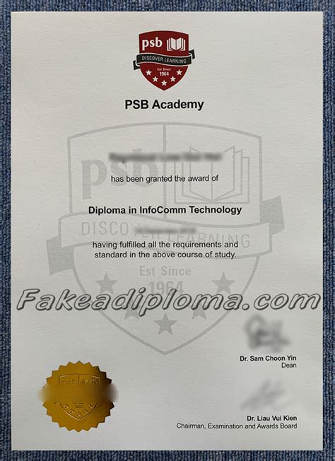 How To Get Fake PSB Academy Diplomas Online Fakeadiploma