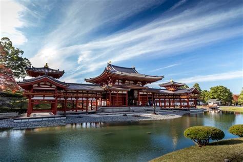 Uji Kioto Jap N Famoso Templo Budista Byodo In Patrimonio De La