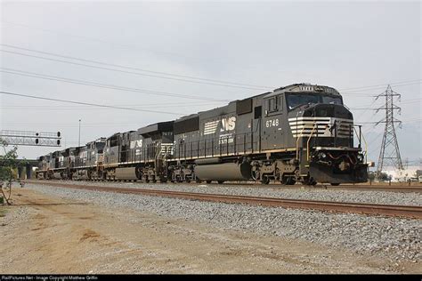 Railpicturesnet Photo Ns 6748 Norfolk Southern Emd Sd60i At Mira Loma