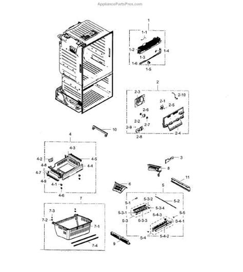 Understanding The Diagram Of A Manual Samsung Bottom Freezer Ice Maker