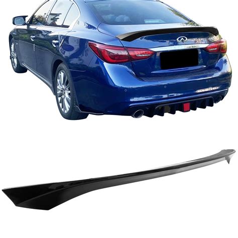 Ikon Motorsports Trunk Spoiler Compatible With Infiniti Q