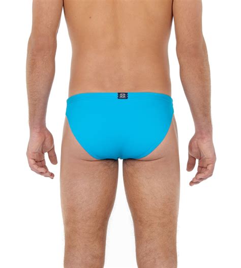 Slip De Bain Micro HOM SEA LIFE Turquoise Lingerie Sipp