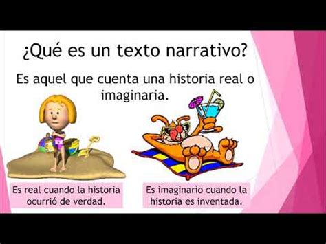 Texto Narrativo Caracteristicas