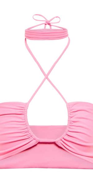Magda Butrym Halterneck Bikini Top