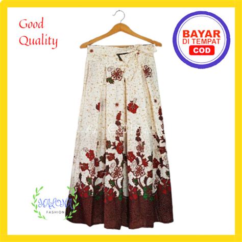 Jual Rok Batik Wanita Mmodel Payung Pinggang Karet Bawahan Kebaya