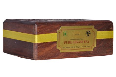 Avihs Assam Tea 100 Gm Wooden T Box At Rs 330piece In Bengaluru Id 20871441088