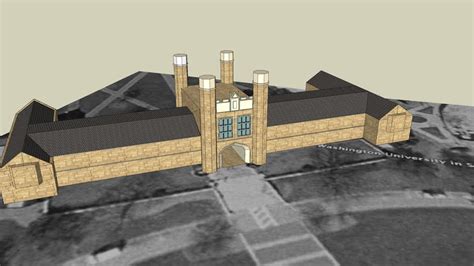 Brookings Hall Washington University In St Louis 3d Warehouse