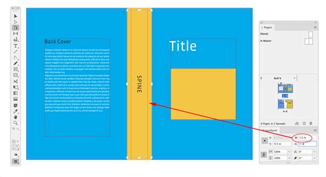 Using InDesign 2023 book cover template - Adobe Community - 13924347