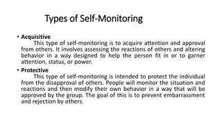 self monitorin.pptx | Free Download