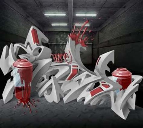 New Graffiti Alphabet Ideas: 3d Graffiti : Free Graffiti Fonts Alphabet ...