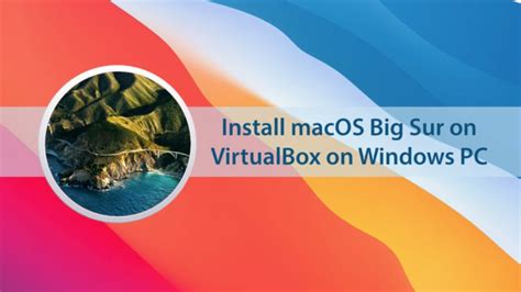 How To Install Mac OS Big Sur In VirtualBox Easy Way YouTube