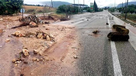 Homme disparu à la suite du cyclone Kassandra à Agrinio les