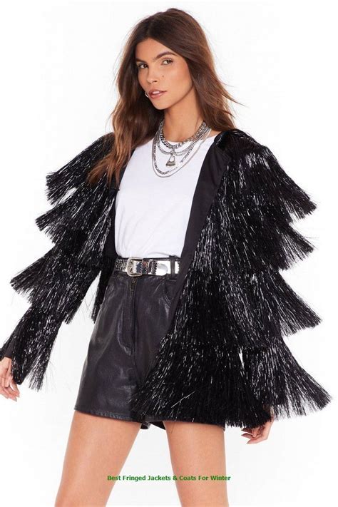 Best Fringed Winter Jackets Fashion Fringe Jacket Performance Outfit Fringe Clothing