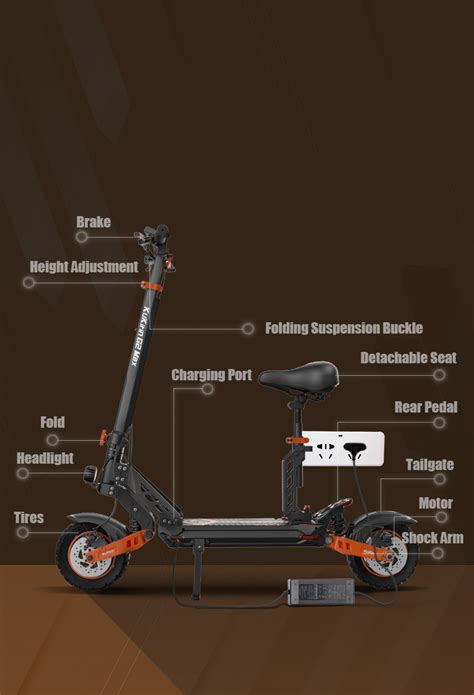 Kukirin G Max Electric Scooter Wh Power Km H Max Speed