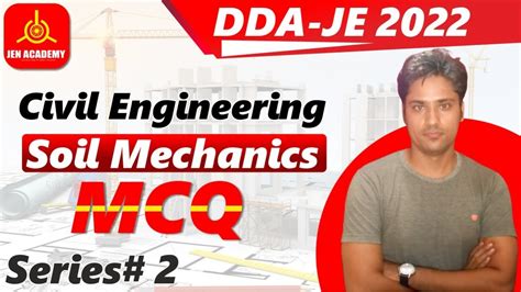 DDA JE SSC JE Soil Mechanics Most MCQ Questions Previous Year