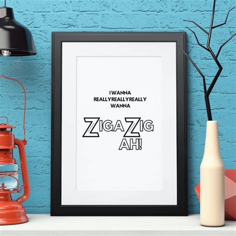 Zig Zig Ah Spice Girls Digital Print Etsy