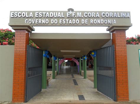 E E E F M CORA CORALINA O início das aulas na escola Cora Coralina