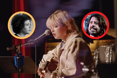 Dave Grohl Plays ‘At Seventeen’ With Daughter Violet for Hanukkah