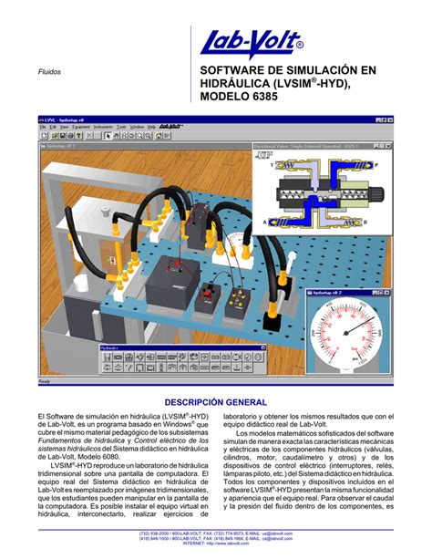 Software De Simulaci N En Hidr Ulica Lvsim Hyd Lab Volt Manualzz