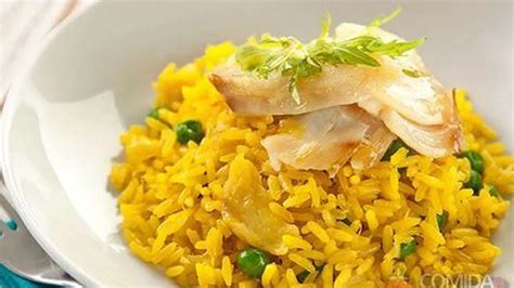 Receita de Arroz bacalhau e açafrão Comida e Receitas