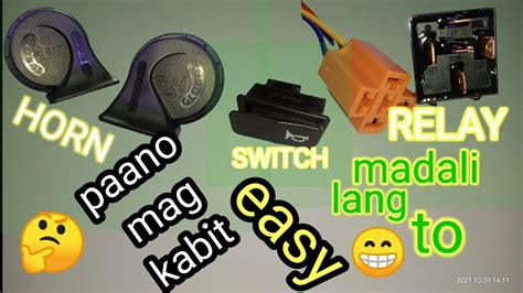 Horn Relay Paano Magkabit Youtube